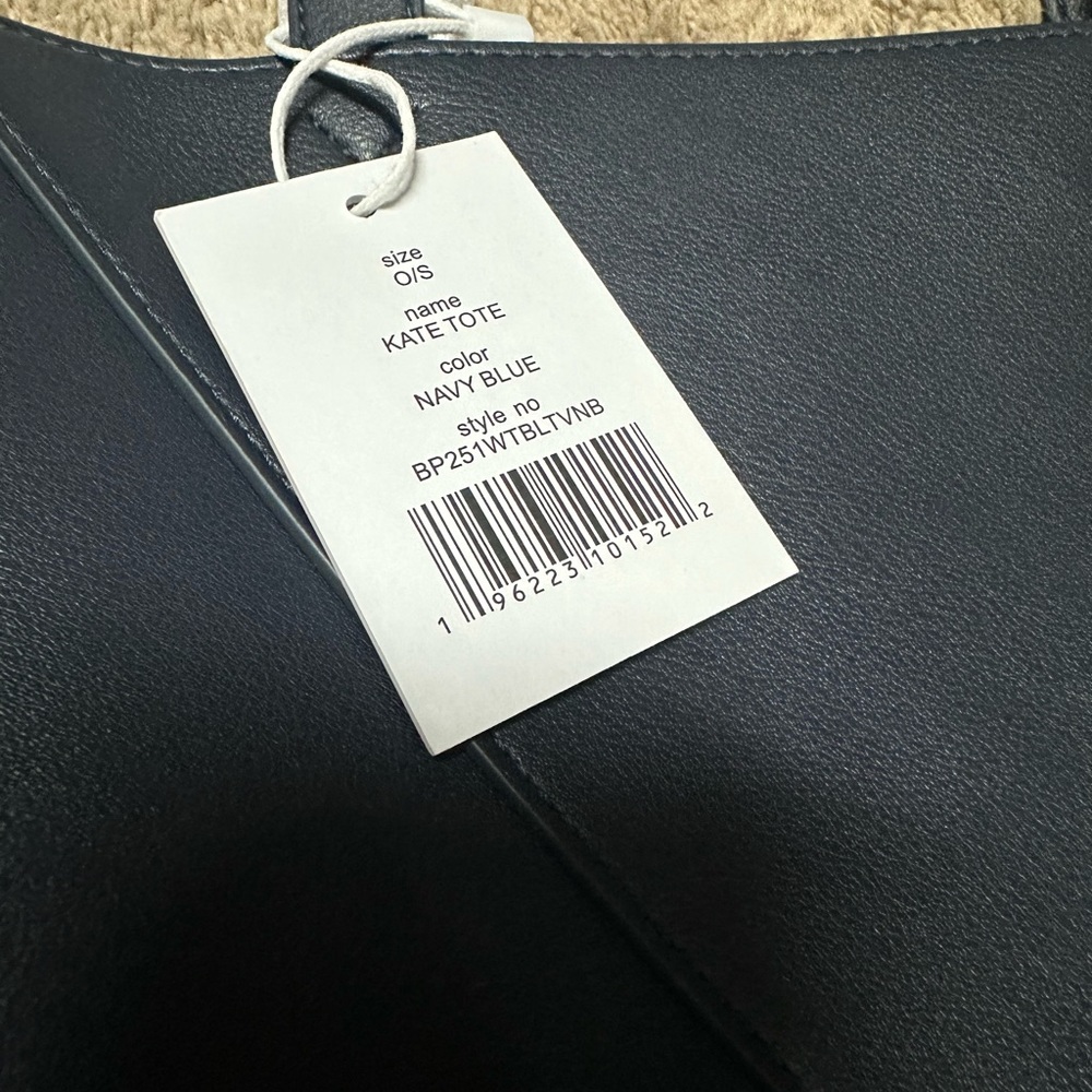 Walton Baker x Curator Navy Kate Tote Bag - Picture 6 of 8
